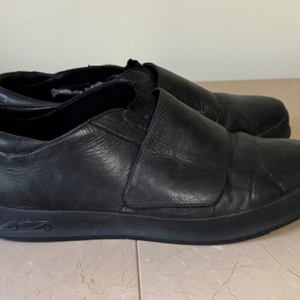 John Fluevog Kickback “Moving” – Sample Pair – Black – Men’s Size 1 - Picture 4 of 5